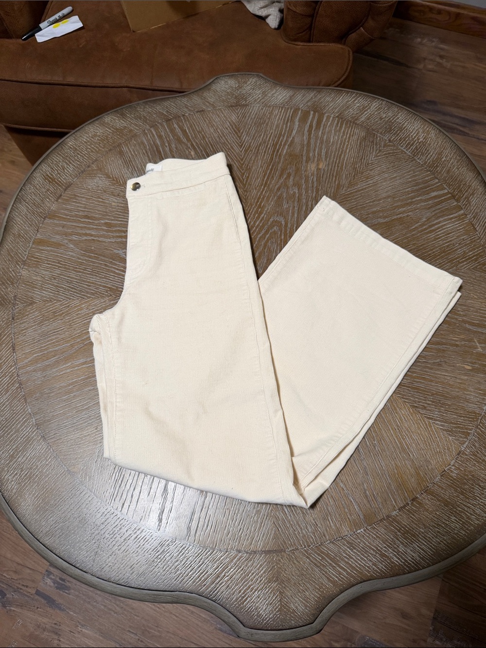 Madewell Women’s Wide-Leg Pant in Corduroy NWOT